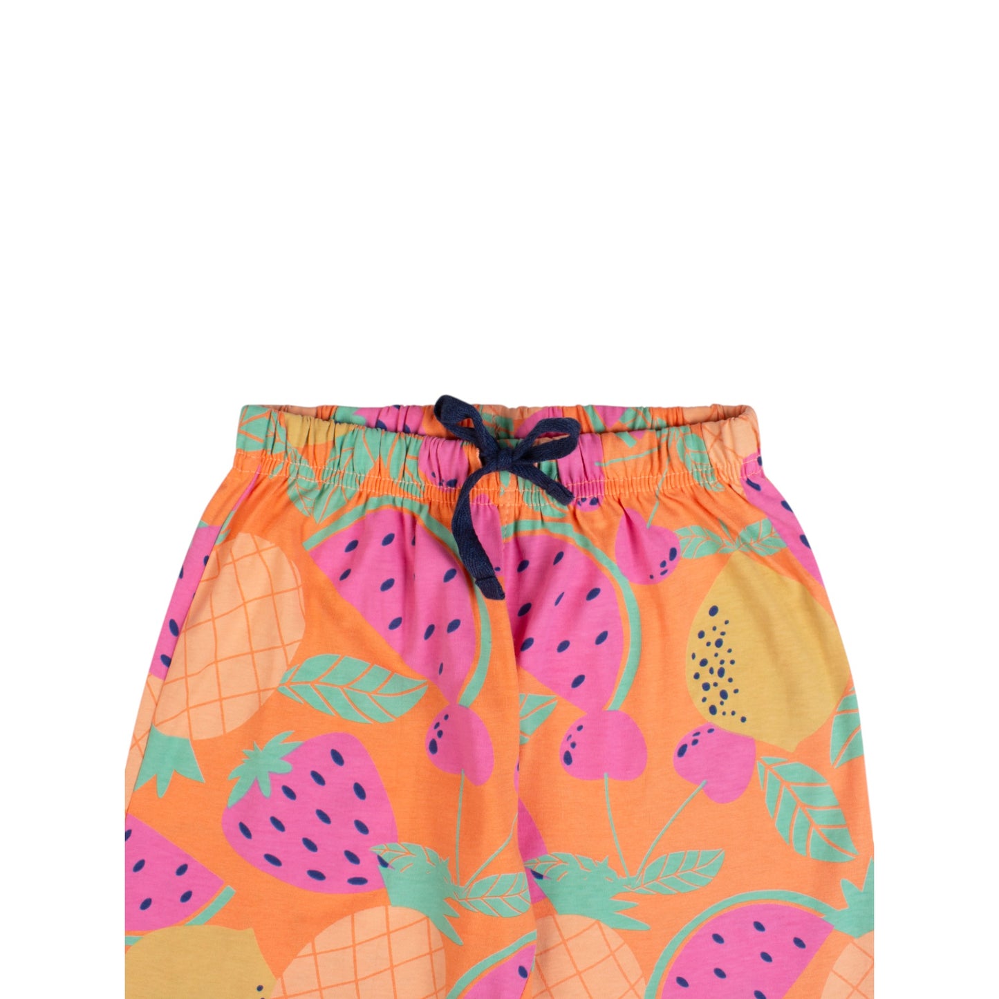 100% Cotton Stretchable Fruits Design Coord Set – Premium Kids Outfit