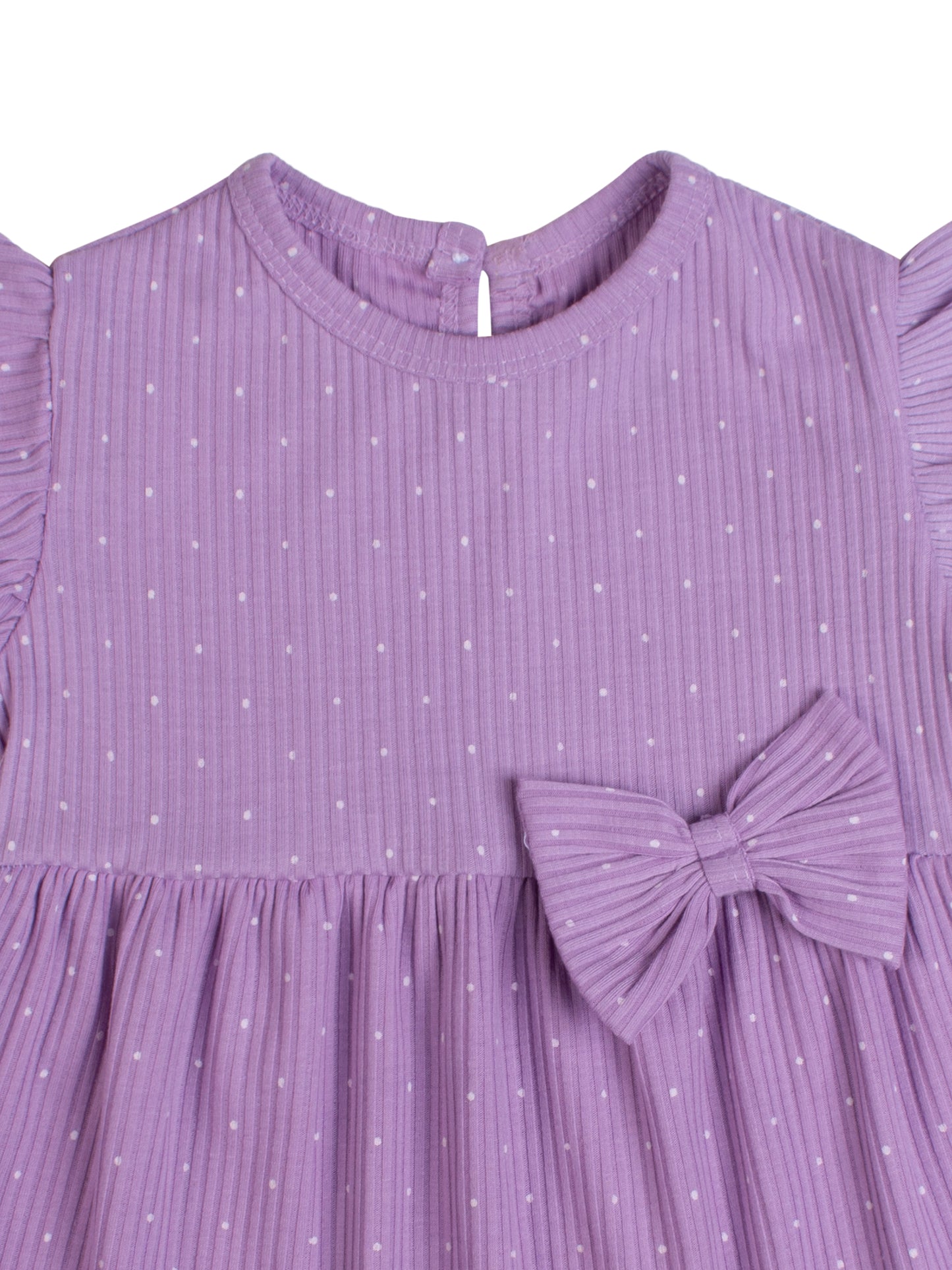 Infant purple frock