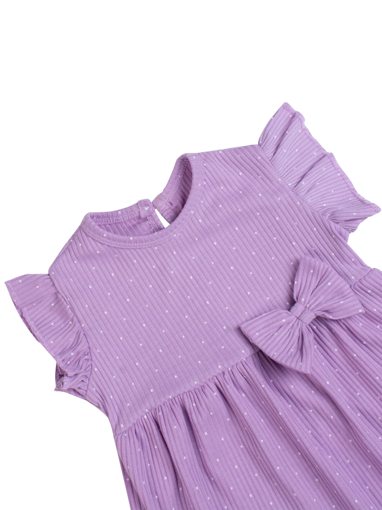 Infant purple frock