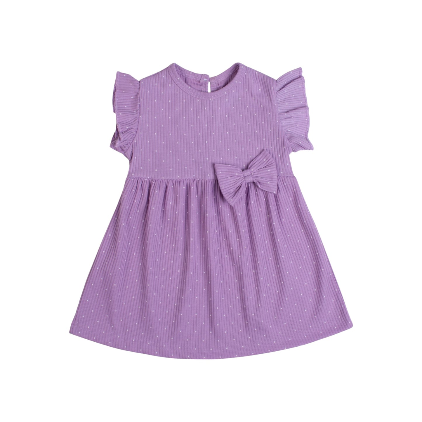 Infant purple frock