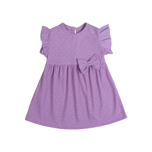 Infant purple frock