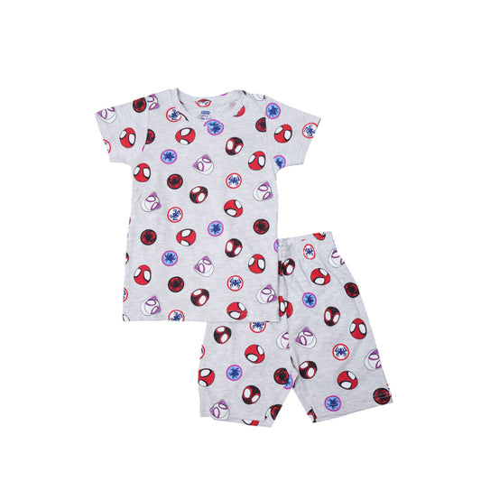 100% Cotton Cartoon Design Coord Set –  Comfortable Kids Outfit