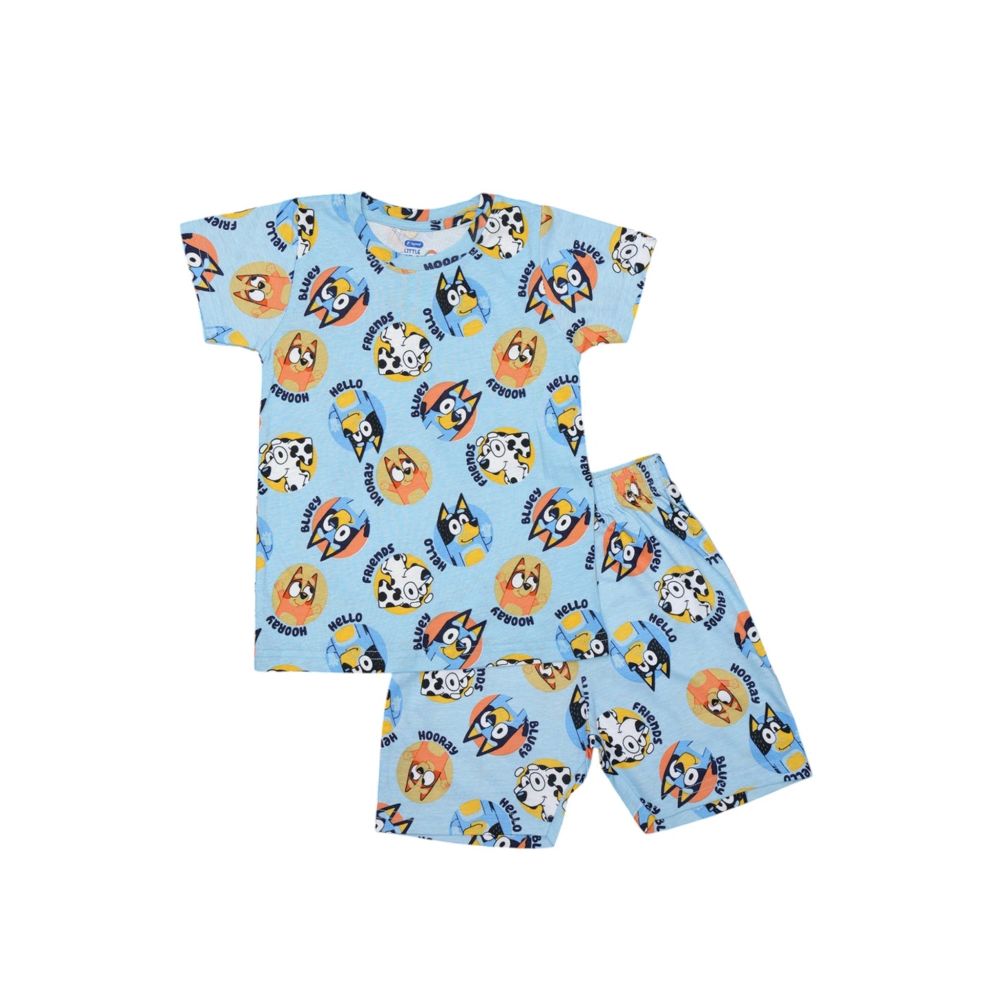 100% Cotton Cartoon Design Coord Set –  Comfortable Kids Outfit