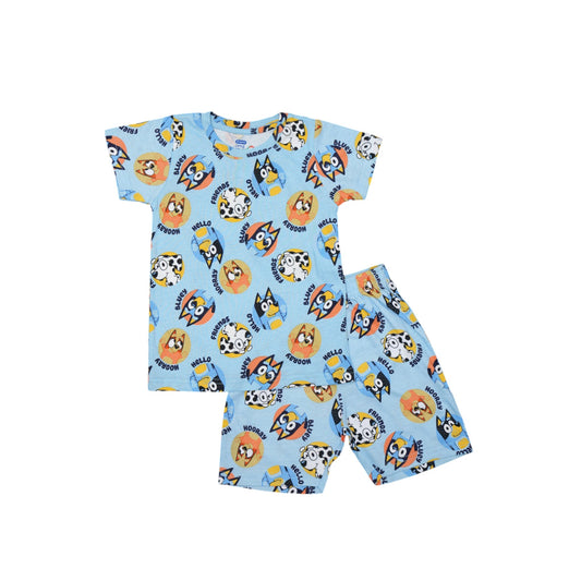 100% Cotton Cartoon Design Coord Set –  Comfortable Kids Outfit