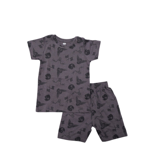 100% Cotton Cartoon Design Coord Set –  Comfortable Kids Outfit