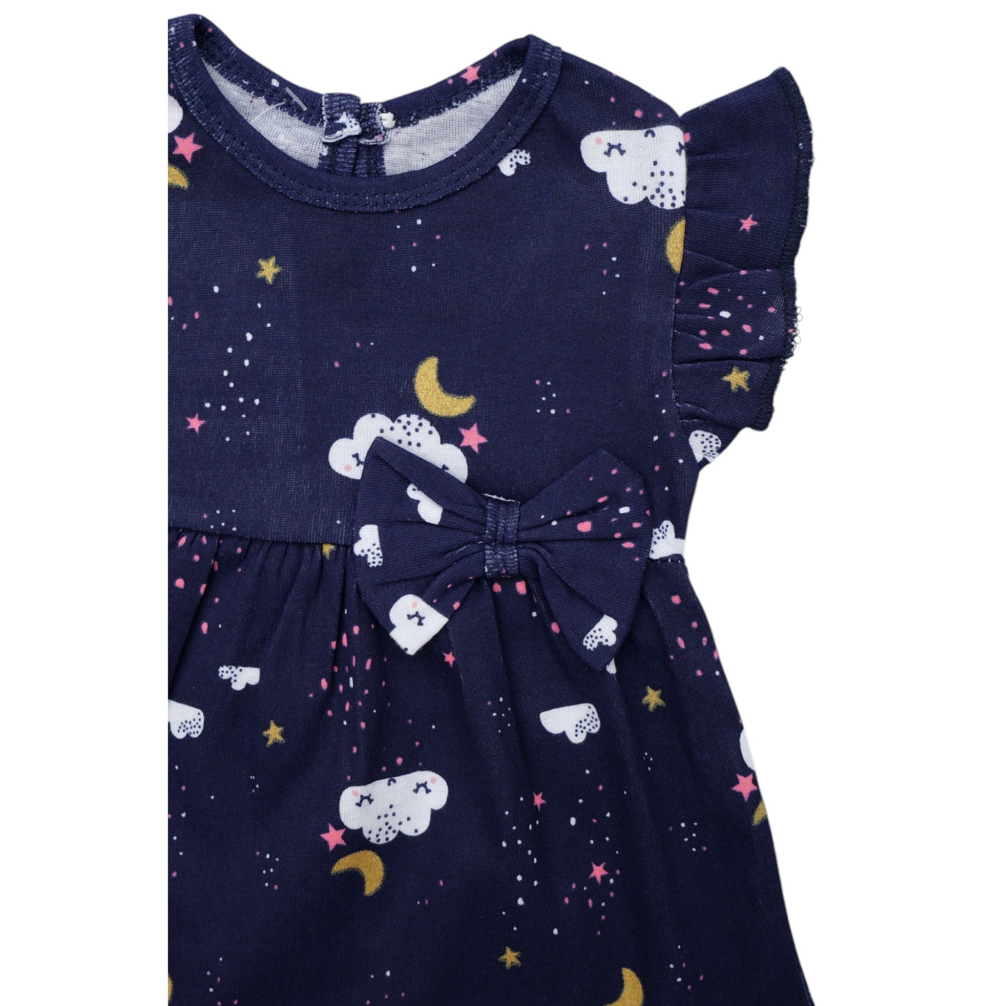 Infant Frock with night theme
