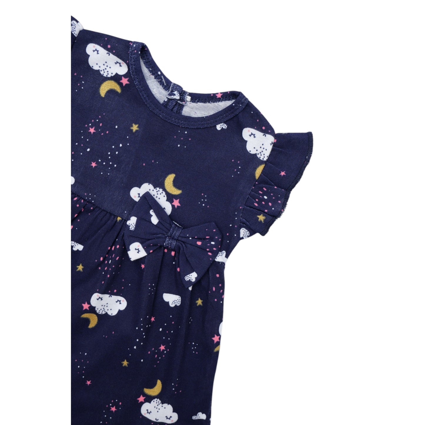 Infant Frock with night theme